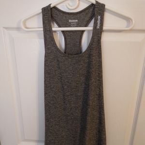 Women's  Reebok Grey Racer Tank XS